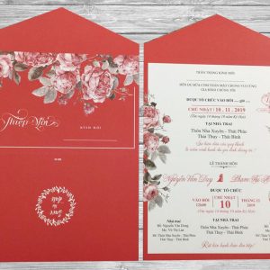 Thiệp đám cưới đẹp, sang, xịn, mịn